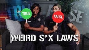 Nicole Kitt, Penney Play And Alex Jones - Pornstars Play True Or False With The Weirdest Us Sex Laws