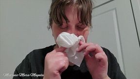 So sick coughing and nose blowing day 4