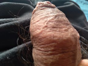 dude masturbating his dick in bed is his best plan