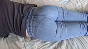 Full loads in my stepmom's big ass with her jeans up and down, cumshots in her panties.
