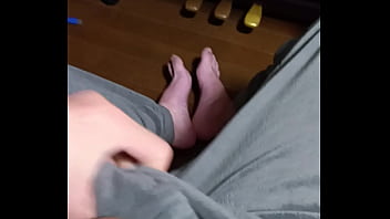 素人男のスーパーちんこぷらぷら