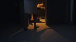 amateur guy caught napping in a sauna cabin gets tied up and used sexually by a boy