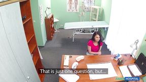 Fake hospital exam turns into big tit show