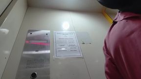 tamil boy playing in lift