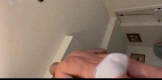 Change and Stroke and Cum with a Horny Fan