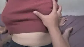 Neighbour with huge natural tits from Indonesia gives a hot and steamy lapdance.