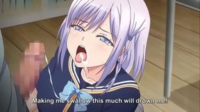 Blonde Teen Strips To Give Sloppy Blowjob And Take Big Dick Deep Throat