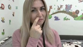 Pluck your nosehairs and put it in your snotball MP4 FULL HD 1080p