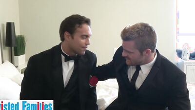 Co-workers Rocco Reed and Landon Conrad are having some raw sex