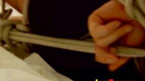 ”Tying up & rough torment for hunk that enjoys the feeling”