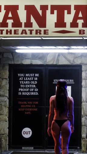 First Time at Fantasyland Tampa – Gloryhole Booth Stranger Blowjob I