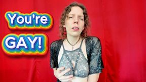 You're GAY! - Manipulative Conversion JOI Edging to Ruined Obedience – FemDom with Sara Desire XO – MP4 1080p
