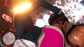 Juri Han X Ryu Ass Worship