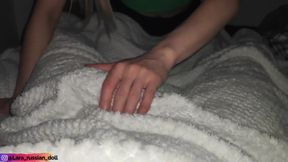 POV: Hot Amateur Sex with Busty Step Sister Homemade. Huge Cumshot