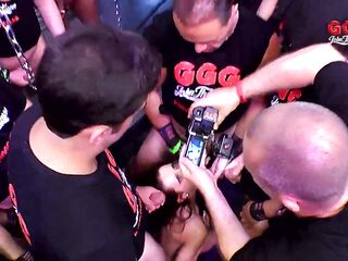 GGG TEAM FUCK BACKSTAGE - JIZZ ADDICTED DOXIES