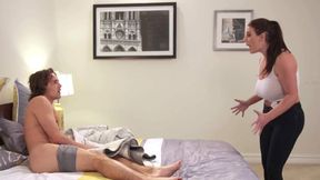 Caught with busty maid Angela White!