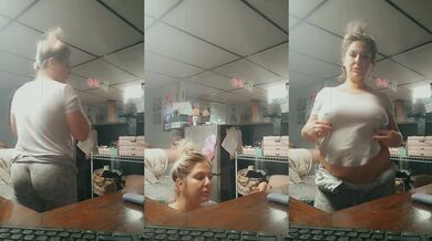 Desperate Blonde MILF making money on the side.