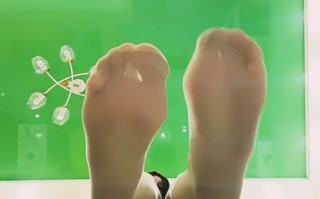 Sexy feet in nylon stockings Dominatrix Nika. Here is what you will see in the session.