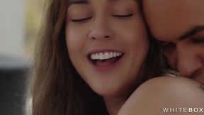 Alluring babe with hairy pussy Ginebra Bellucci gets fucked by the poolside