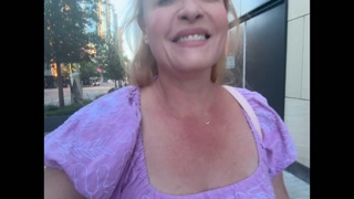 Just Flashing My Tits Downtown