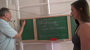 Sadistic math teacher and cruel professor punish s