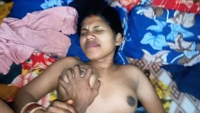 Indian Desi Couple First Night Sex. First Night Romance