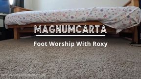 "Roxy's Foot Worship"- Full Video