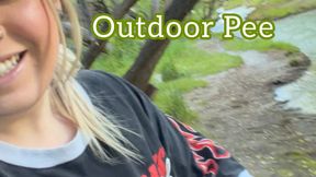 Outdoor Pee