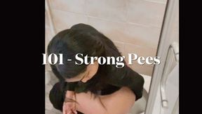 Strong Pees 101 - Sexy compilation of pee clips