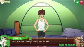 Taiga destroys camp buddy raw hardcore bottom gets fucked