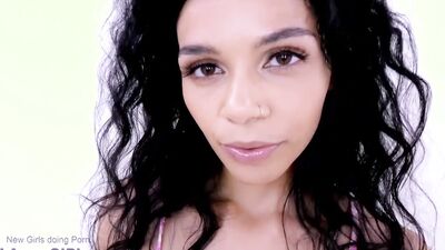 Hot New Model feels Big Cock Super Deep in her Creamy Pussy