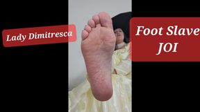 Lady Dimitrescu Foot Slave JOI