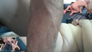 Aspen gets folded up and Fucked in 4K. 3 Cam XXX Live Show.