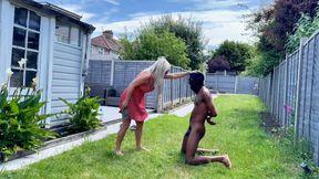 Garden Ballbusting
