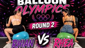 RI33: Balloon Olympics Rhea Vs Rhian Round 2 SIT TO POP