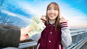 Kate Quinn earned money by dancing, flashing her boobs, giving a blowjob, & getting banged in various positions until she received a sexy load on her tongue.