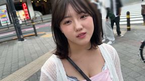 Part 1: In front of her boyfriend, the natural H-cup college girl Mikan (20) with a cat-like pose is a natural sex sex girl [Confirmed to become a sex buddy &rarr; sucking on chin]
