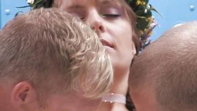 ”Threesome On The Deck”