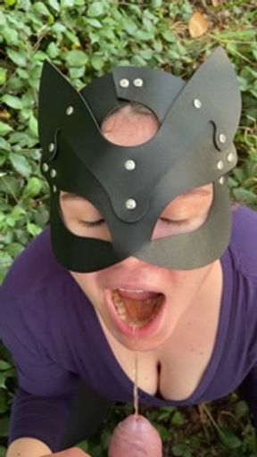 I almost got caught drinking his piss in public @for the end follow me on MYM