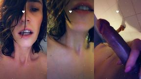 je lui propose mon dans sa , qu’elle recrache sur mes seins