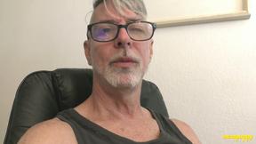 ManPuppy: Richard Lennox Gets Wild In His Solo Cock Teasing Sesh