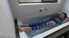 Bonded by Bathwater Rope Bondage