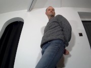 Kudoslong posing for the camera as he strips to his briefs and wanks