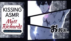 Vampire’s wet kiss leaves male moaning in gay asmr ecstasy