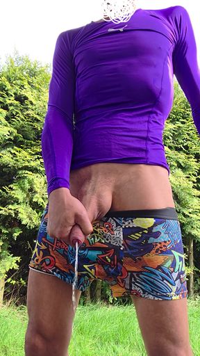 Double ruined orgasm before Huge pissing.Skinny boys nice uncut cock leaking white sperm and piss. Huge cumshot