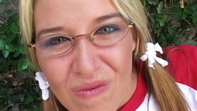 kelli tyler blowjob and titfuck facial from pov joe