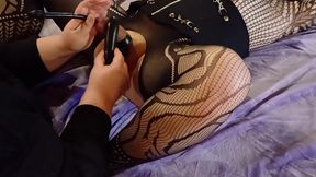 Mistress Sounding Sissy Urethra Streching and Vibrator Fuck