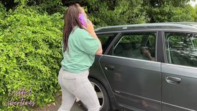 Car Park Public Pee Desperation - Omorashi