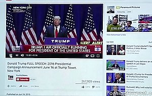 Ivanka mastabates in front of donald