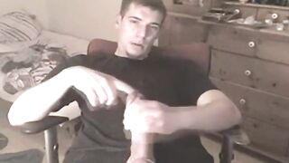 Watch this stud's big dick work its magic on a YAM-SIZED Muscle Manhood